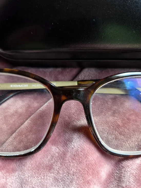 Coach Women's Eyeglasses HC 6113 5485 Dark Tortoise Butterfly Frame 53 18 - Picture 13 of 15